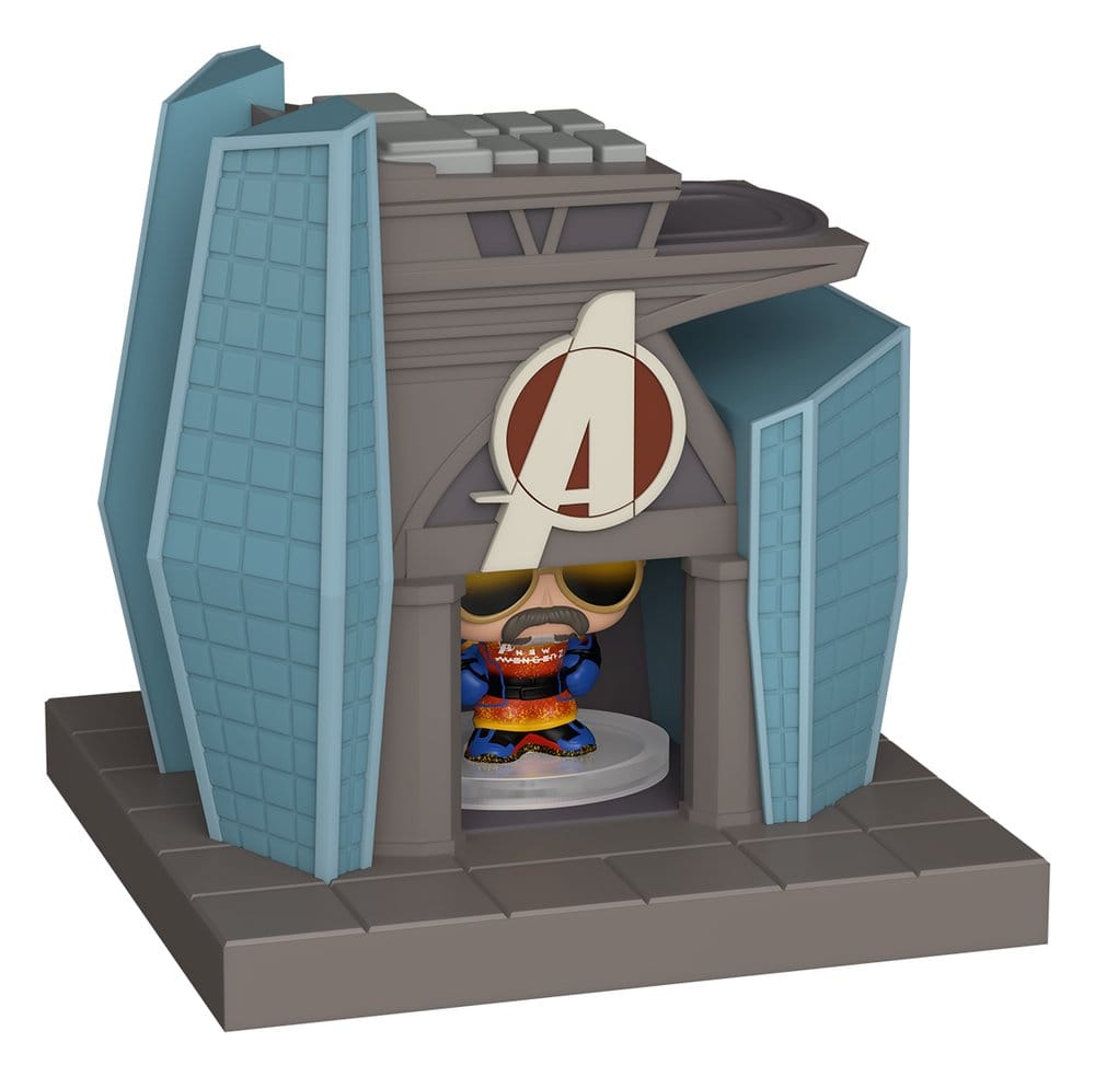 AVD Bitty POP! Towns Vinyl Figure Red Guardian and Avengers Tower [4]