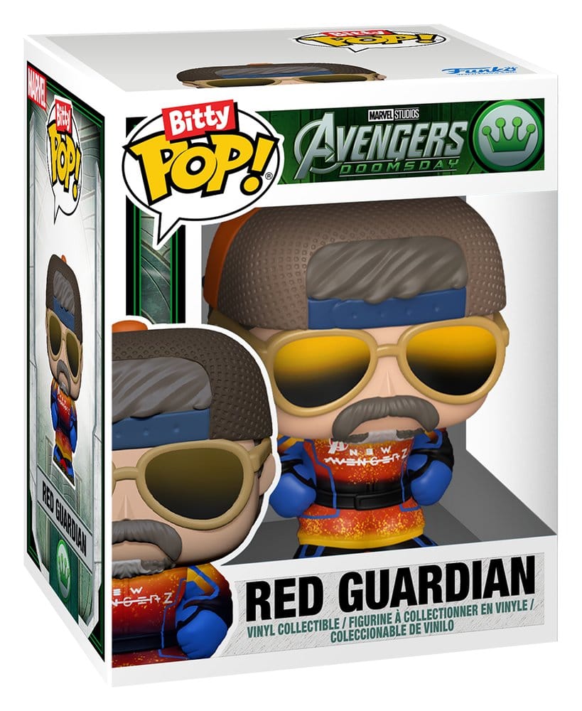 AVD Bitty POP! Towns Vinyl Figure Red Guardian and Avengers Tower [1]