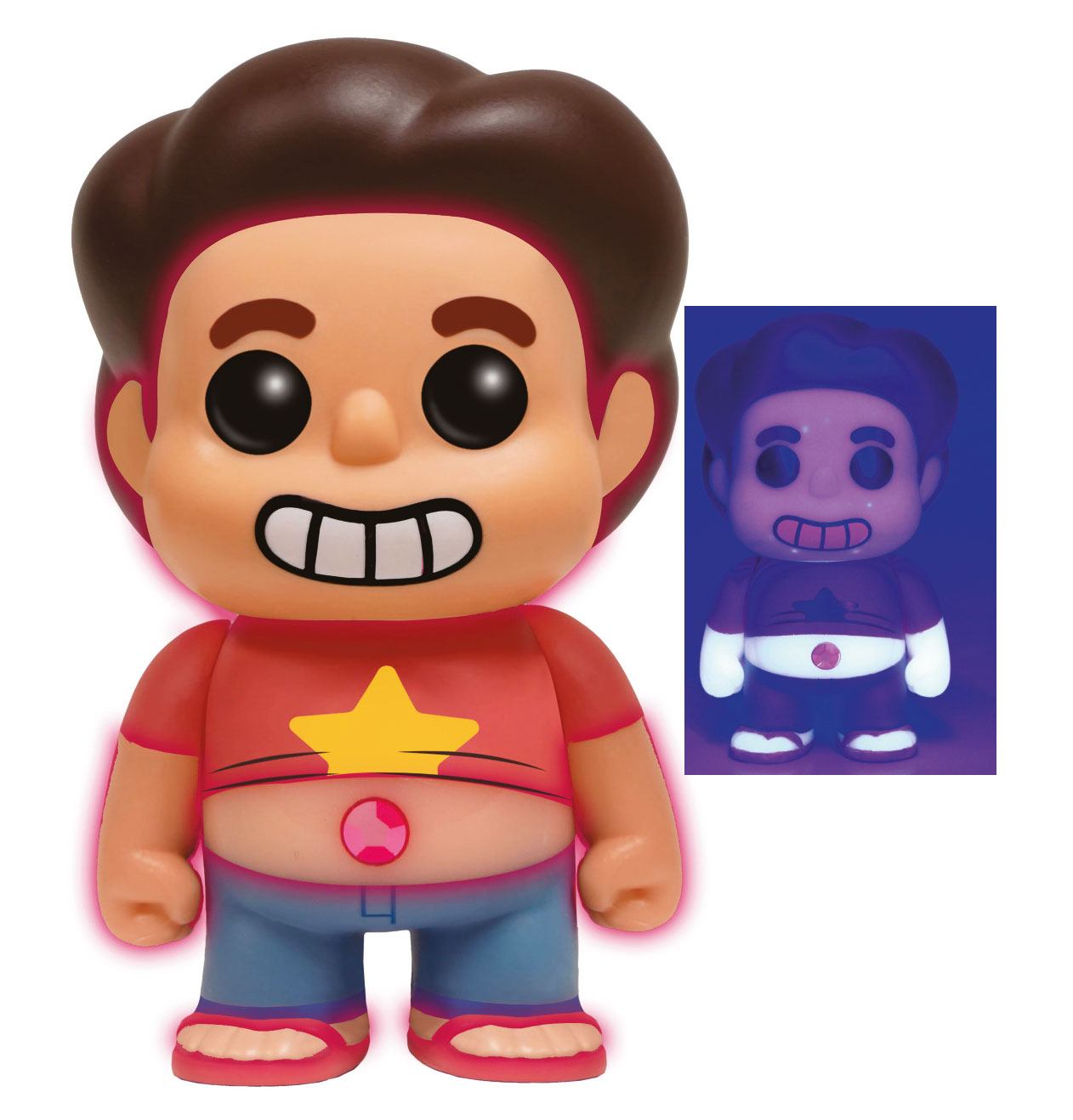 FUNKO POP CULTURE STEVEN UNIVERSE STEVEN S’ALLUME GÎTA VINYL FIGURINE ...