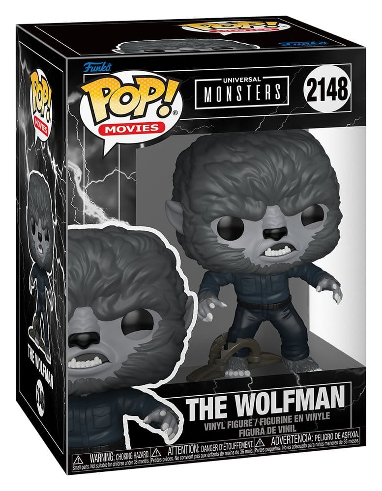 PRECOMENZI - The Wolfman POP! Movies Vinyl Figure Wolfman w/Trap 9 cm