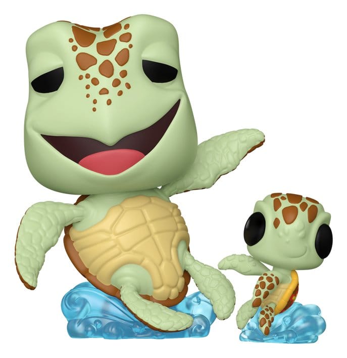 Finding Nemo POP! & Buddy Vinyl Figure Crush w/Squirt 9 cm