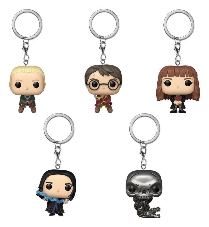 PRECOMENZI - Harry Potter Mystery Pocket POP! Vinyl Keychains 10 cm 25th Anniversary Display (12)