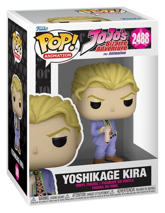 Collectibles - JoJo's Bizarre Adventure POP! Animation Vinyl Figure Kira (DIU) 9 cm