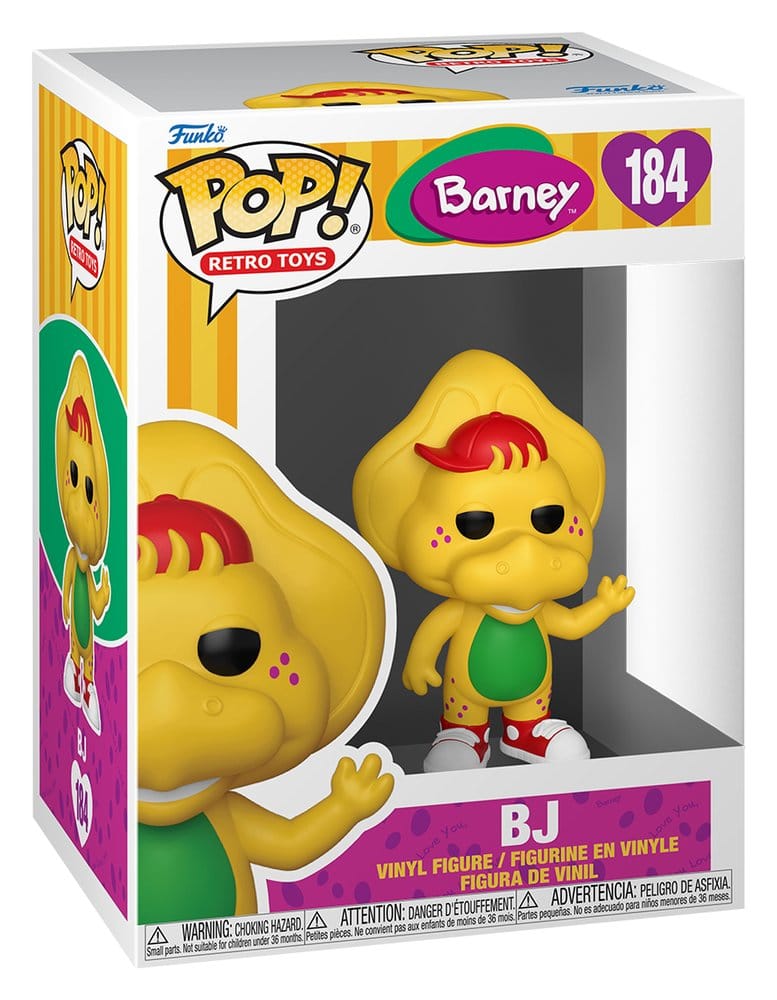 PRECOMENZI - Barney & Friends POP! Disney Vinyl Figure BJ 9 cm