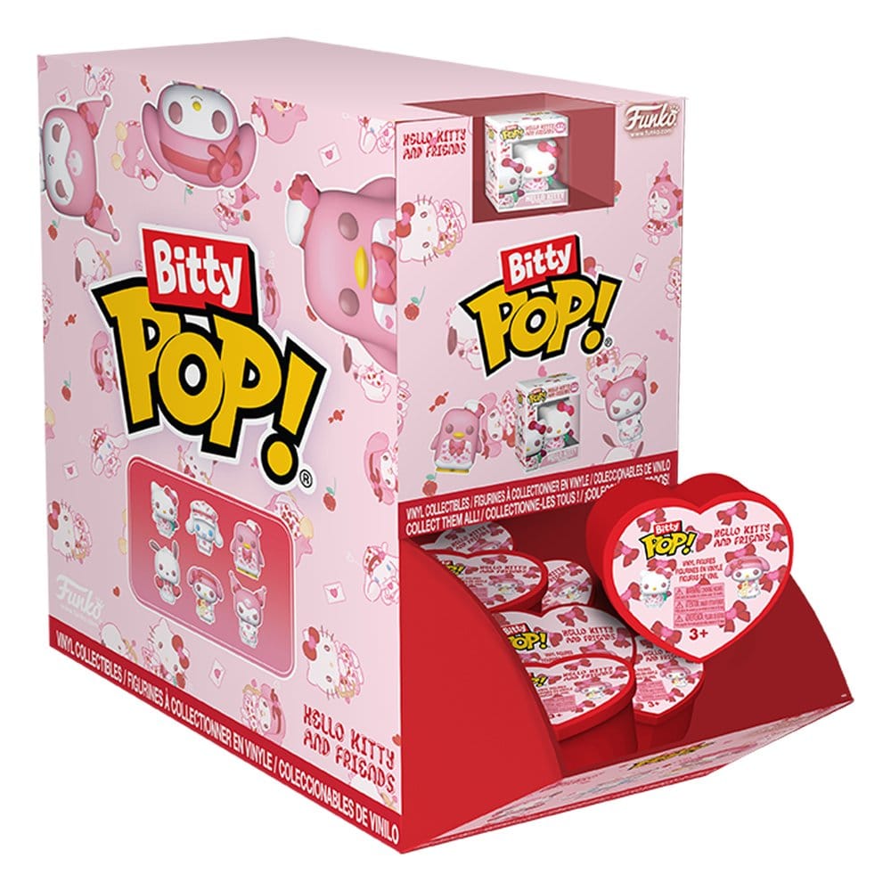 Hello Kitty POP! Vinyl Figure Hearts Valentines PDQ Display (24) 2,5 cm
