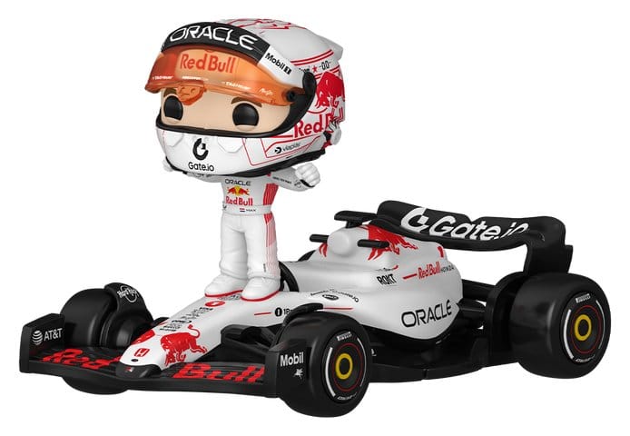 Formel 1 POP! Rides Super Deluxe Vinyl Figure Verstappen (White) 15 cm