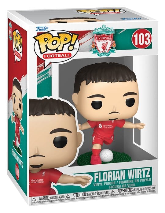 PRECOMENZI - Liverpool F.C. POP! Football Vinyl Figure Florian Wirtz 9 cm