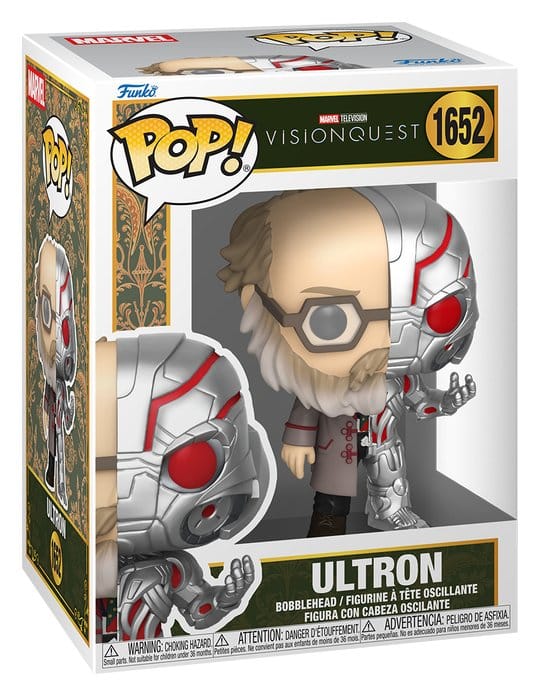 PRECOMENZI - Marvel POP! Vinyl Figure : Vision Quest- Ultron (Split) 9 cm