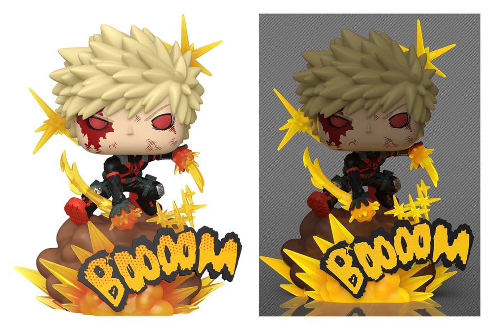 My Heo Academia POP! Deluxe Vinyl Figure Bakugo w/CH(GW) 9 cm [4]
