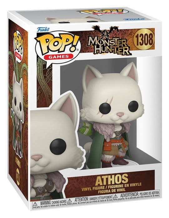 PRECOMENZI - Monster Hunter Wilds POP! Games Vinyl Figure Athos 9 cm