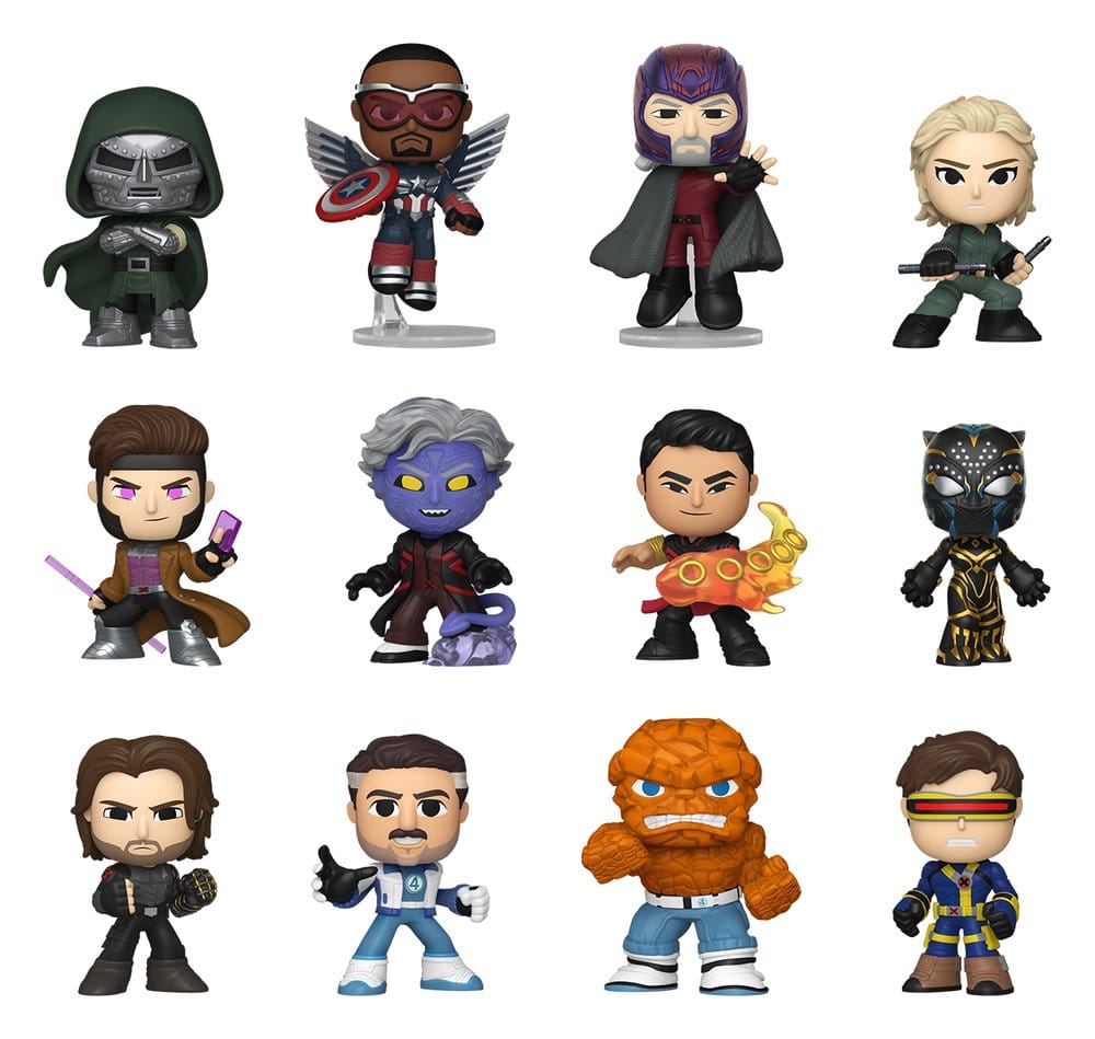 PRECOMENZI - Avengers: Doomsday Mystery Mini Figures 5 cm Display (12)