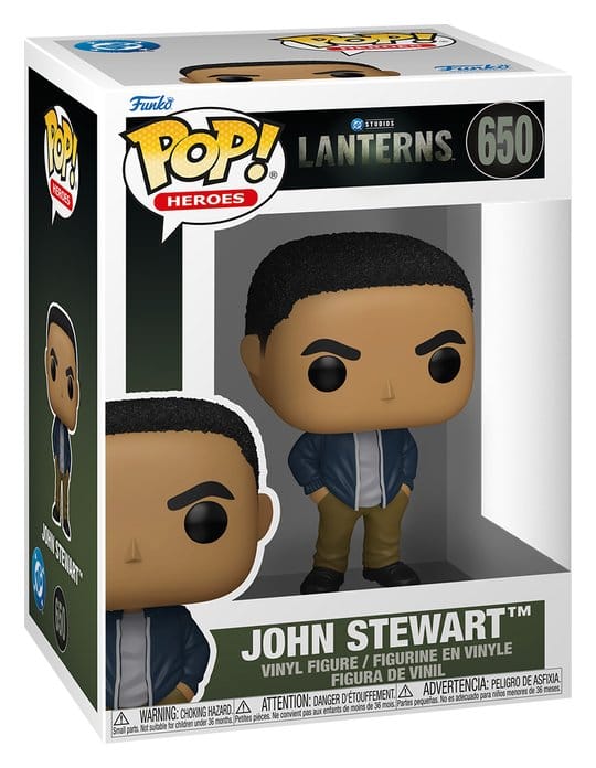 PRECOMENZI - DC Studios Lanterns POP! Heroes Vinyl Figure Jon Stewart 9 cm