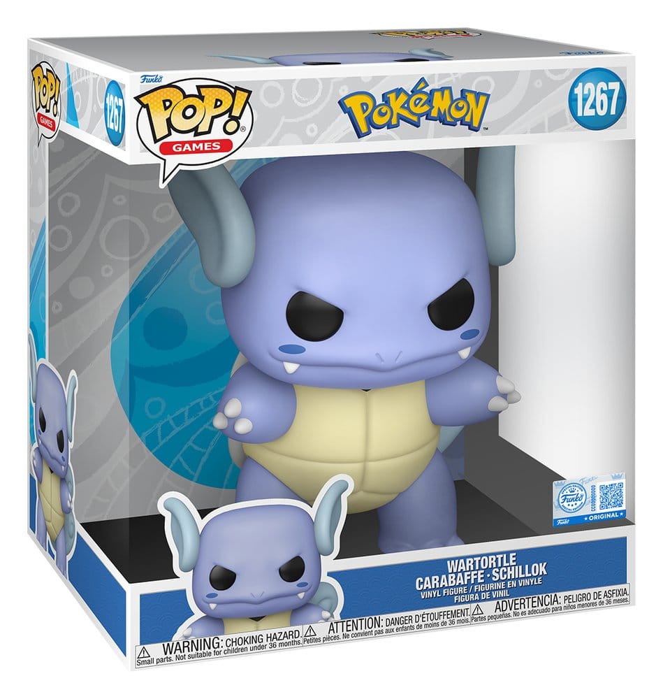 Pokemon Super Sized Jumbo POP! Vinyl Figure Wartortle 25 cm  2