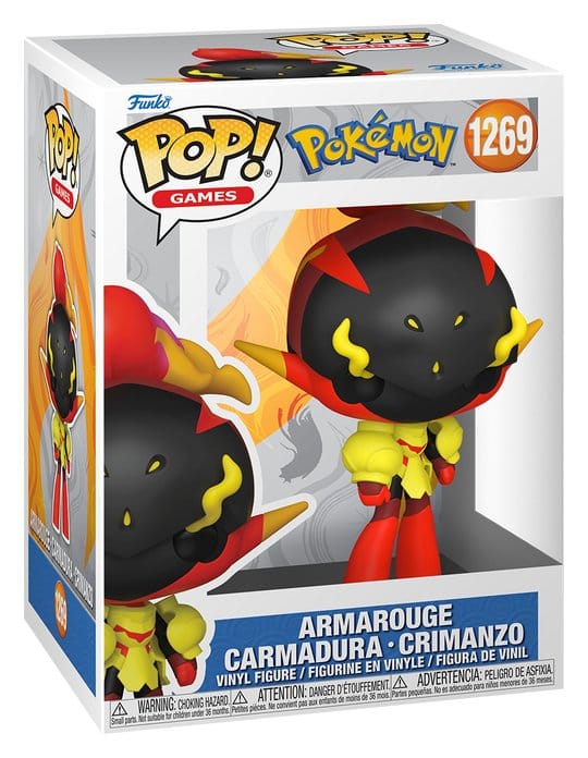 Pokémon POP! Games Vinyl Figure Armarouge 9 cm 2