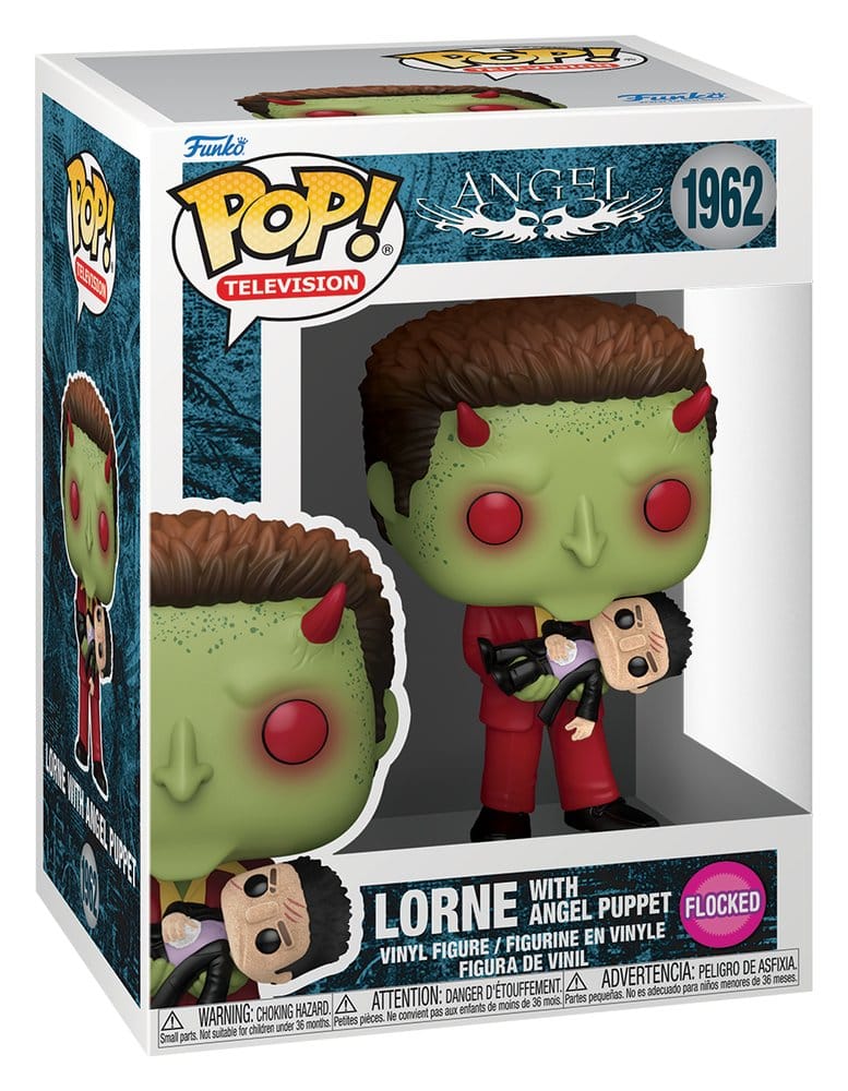 PRECOMENZI - Angel POP! TV Vinyl Figure Lorne with Angel Puppet 9 cm