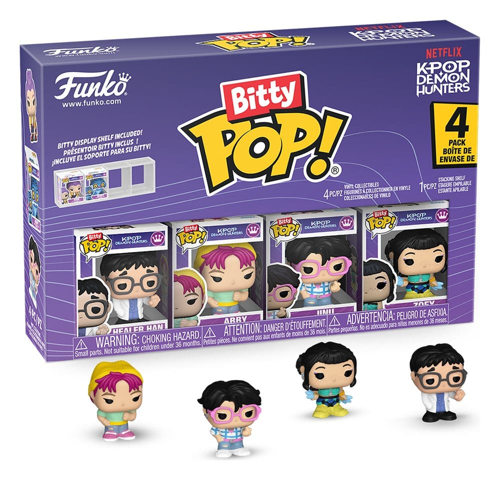Netflix Bitty POP! Mini Figures 4-Pack Zoey 2 cm
