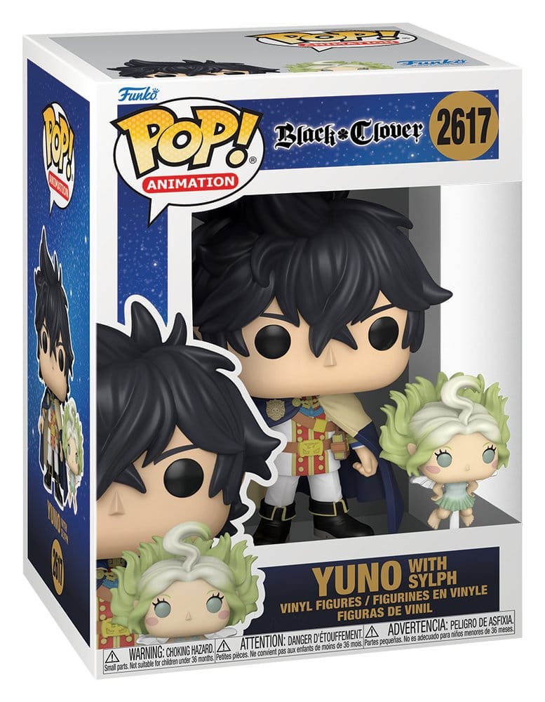 PRECOMENZI - Black Clover POP! Animation Vinyl Figure Yuno 9 cm