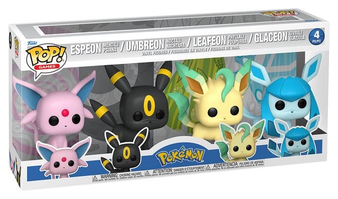 Pokemon POP! Vinyl Figure 4-Pack Eeveelutions #2 Black Friday Bundle 9 cm 2