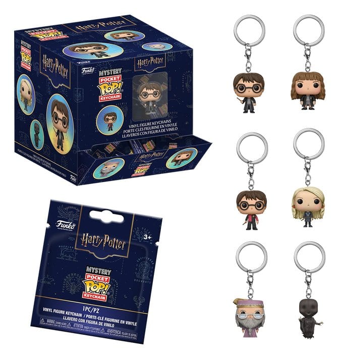 Harry Potter POP! Vinyl Keychains 4 cm Display (12)