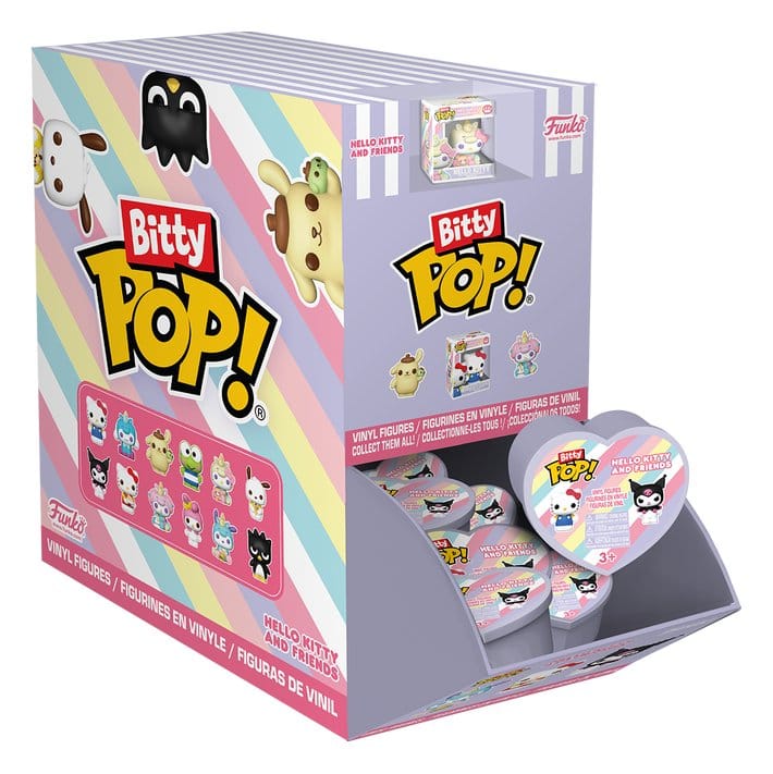 Hello Kitty&Friends POP! Vinyl Figure Hearts PDQ Display (24) 2,5 cm