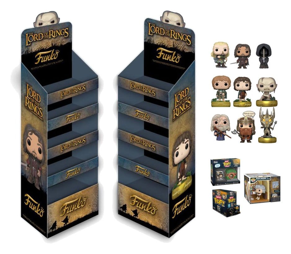 The Lord of the Rings POP! Vinyl Figures FSDU Assortment (90)
