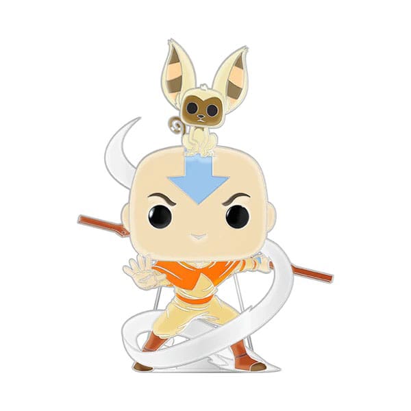 Avatar The Last Airbender Loungefly POP! Enamel Pin Aang 10 cm