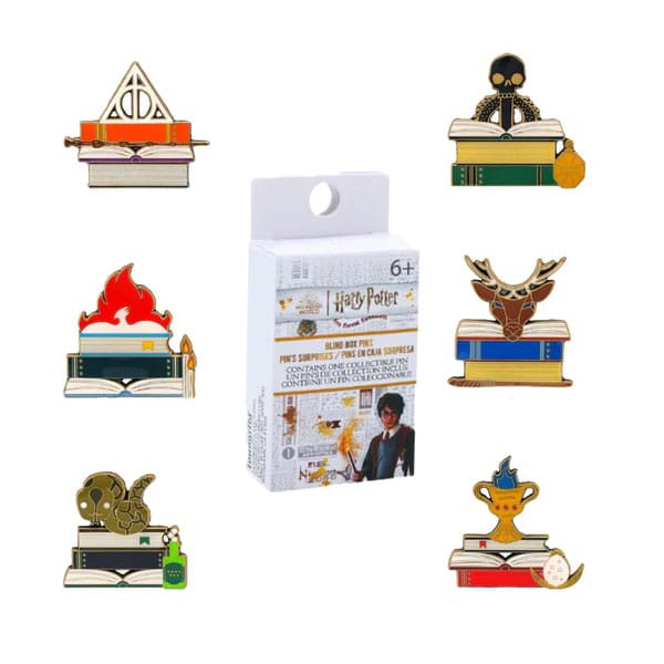 Køb Harry Potter by Loungefly Enamel Pins Blind Box Assortment Book (21