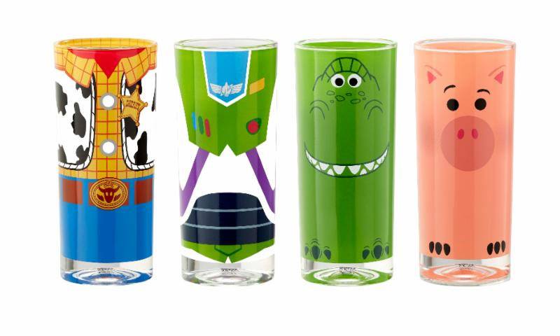 Funko Toy Story 4 Juice Glass 4 Pack Buzz Woody Rex Hamm funko kopen in de aanbieding