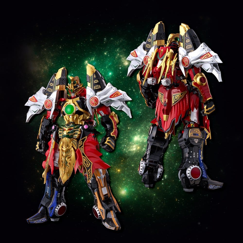 Power Rangers Go! Kuro Kara Combine Action Figure Thunder Megazord 28 cm [7]