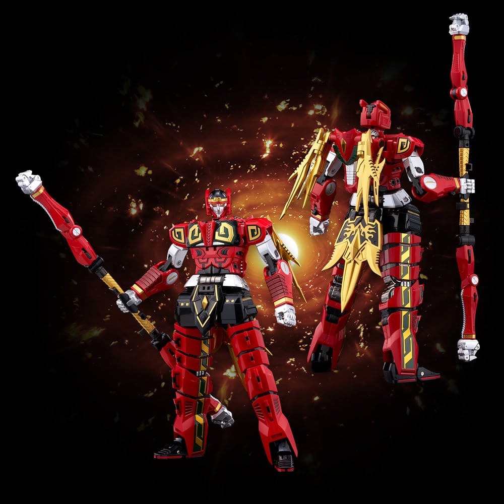 Power Rangers Go! Kuro Kara Combine Action Figure Thunder Megazord 28 cm [11]