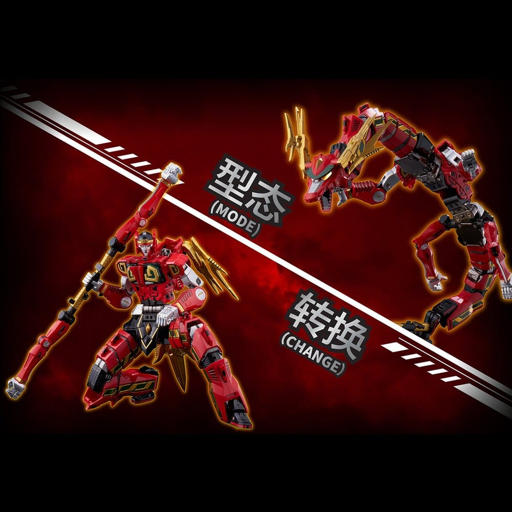 Power Rangers Go! Kuro Kara Combine Action Figure Thunder Megazord 28 cm [13]