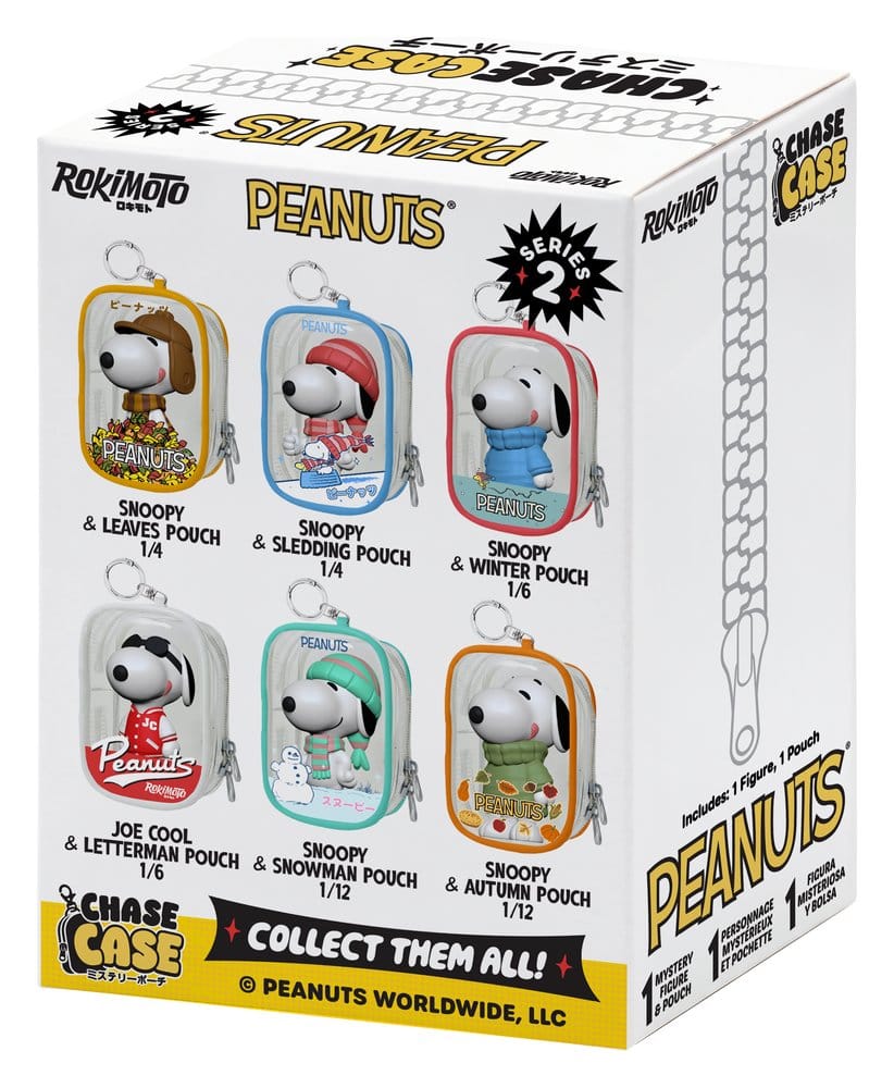 Collectibles - Snoopy Chase Case Mini Figure Blind Box Series 2 9 cm