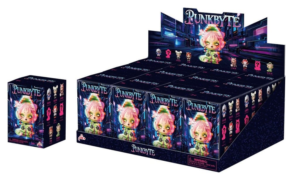 PUNKBYTE Mini-Figures Blind Box Display (12)