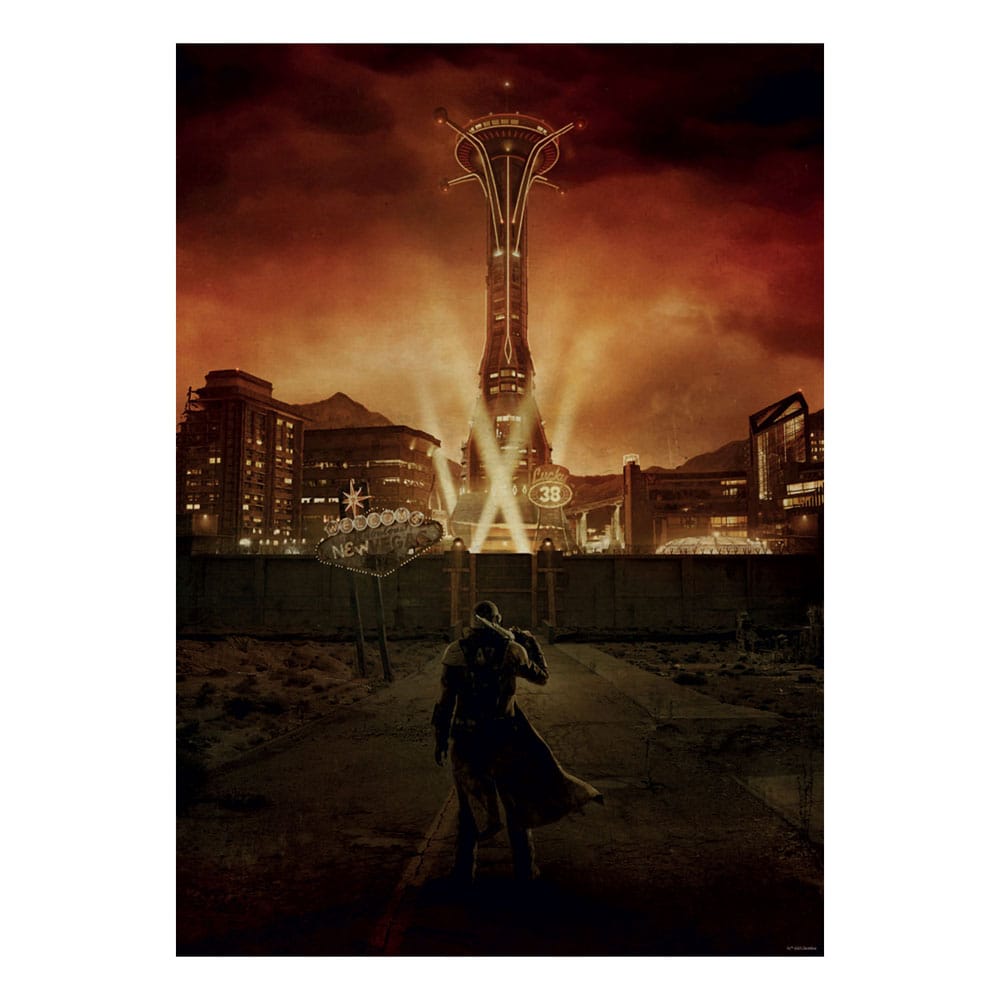 FaNaTtik Fallout: New Vegas Art Print Limited Edition 42 x 30 cm