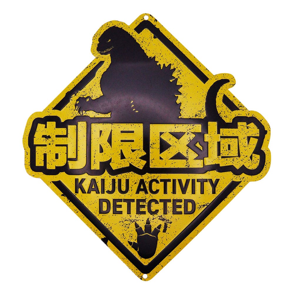 Godzilla Tin Sign Kaiju