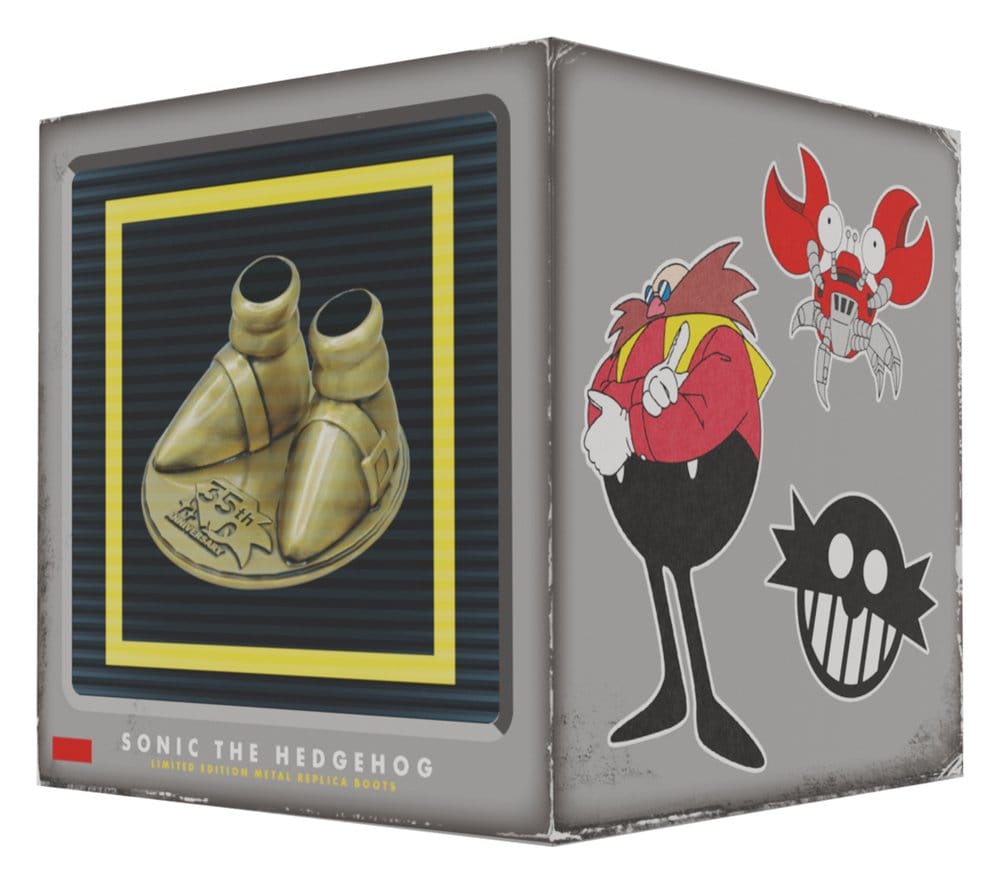 Sonic the Hedgehog Replica 35th Anniversary Metal Boot Limited Edition [3]