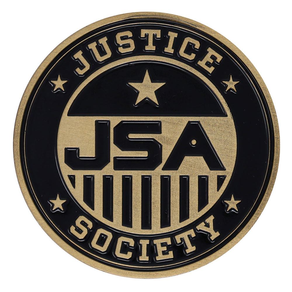 FaNaTtik DC Comics Black Adam Medallion Justice Society of America Limited Edition