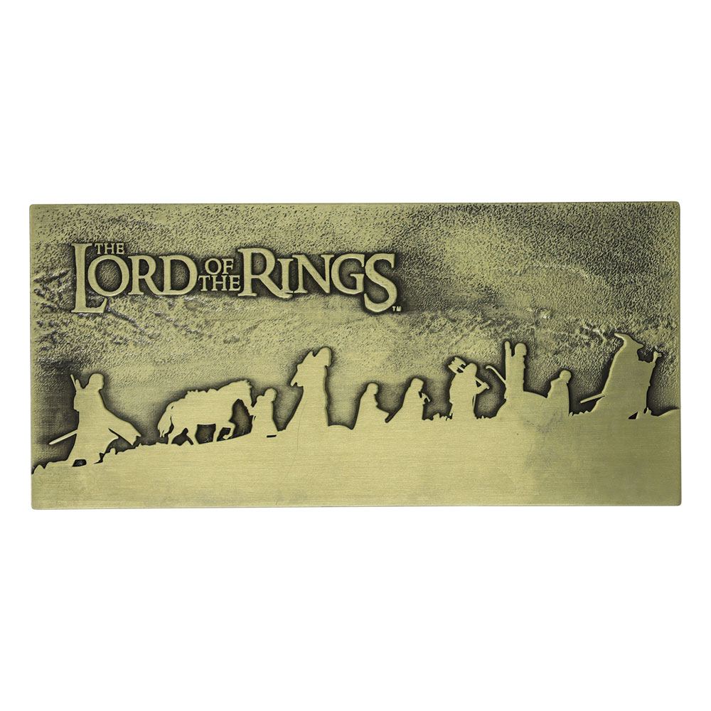 Lord of the Rings The Fellowship Plaque Limited Edition