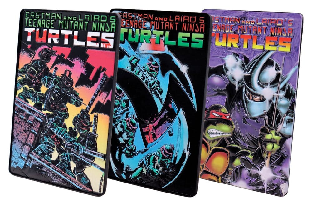 Teenage Mutant Ninja Turtles Ingot Set of Three Comic Book Cover Ingots Limited Edition
