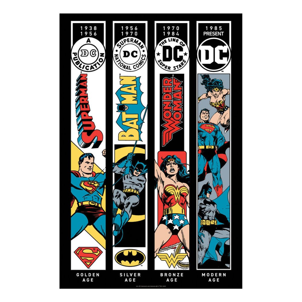 FaNaTtik DC Comis Art Print Ages Limited Edition 42 x 30 cm