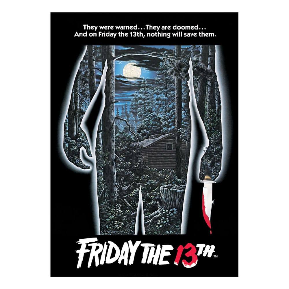 FaNaTtik Friday the 13th Art Print Limited Edition 30 x 42 cm
