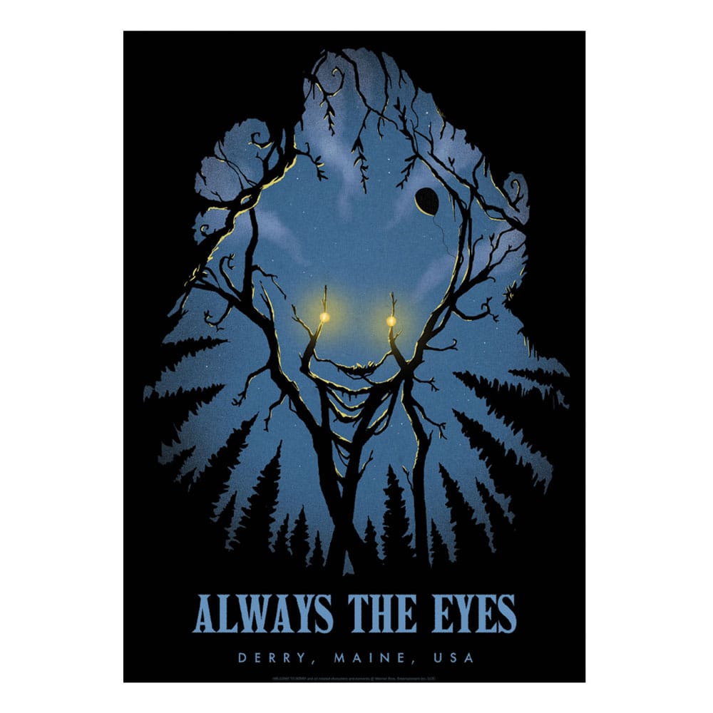 FaNaTtik It Art Print Welcome to Derry Limited Edition 30 x 42 cm