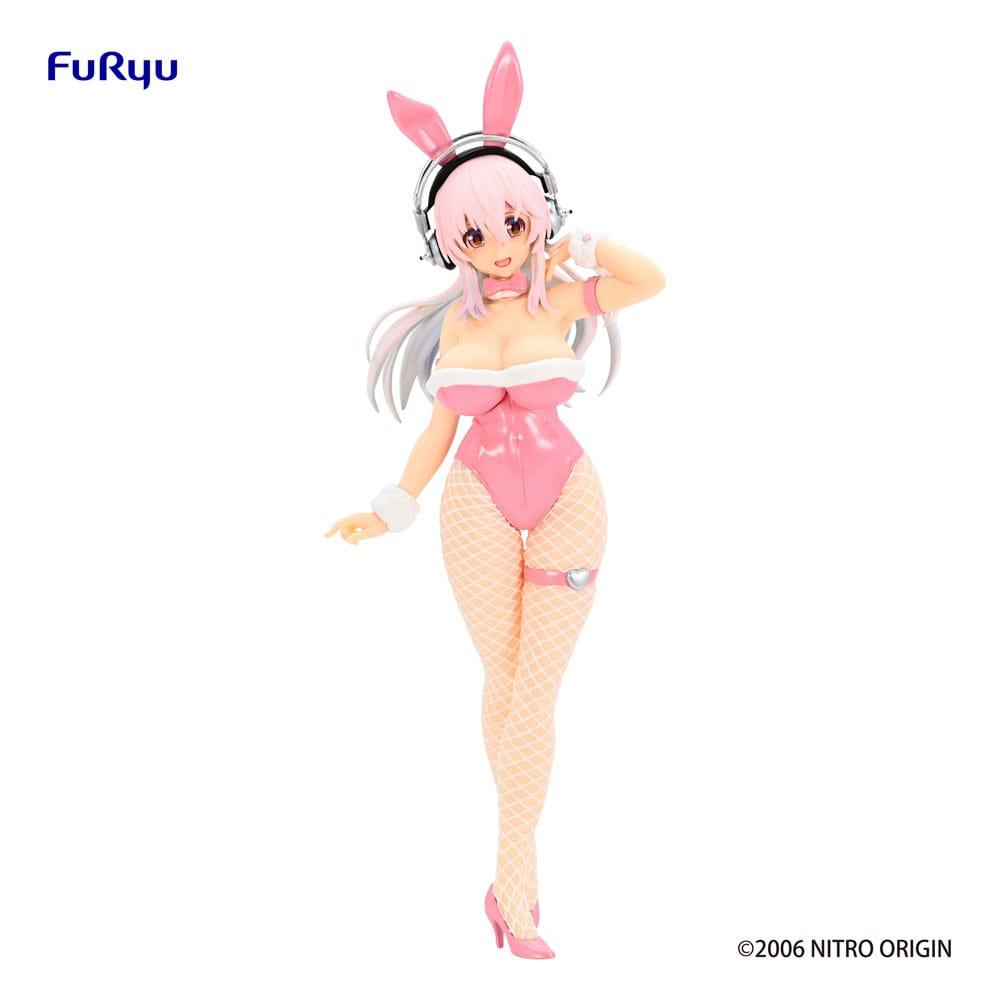 Super Sonico PVC Statue Super Sonico Pink Ver. 30 cm