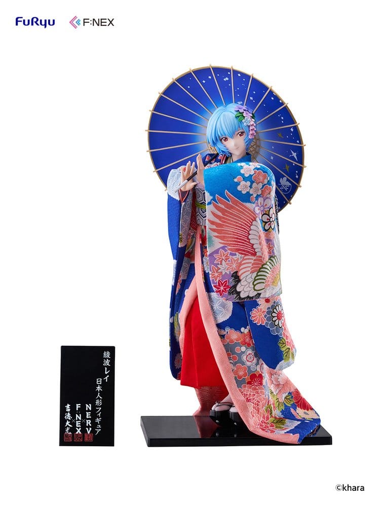 Evangelion F:NEX Japanese Doll 1/4 Ayanami Rei 45 cm