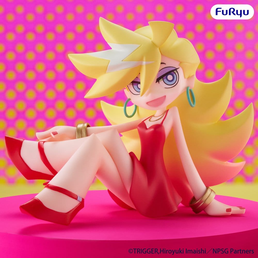 New Panty & Stocking with Garterbelt PVC Figure Noodle Stopper -Panty Anarchy- 9 cm