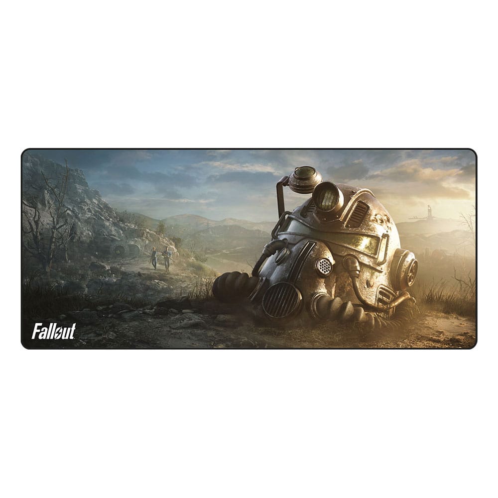 Fallout Oversized Musemåtte - Keyart Helmet
