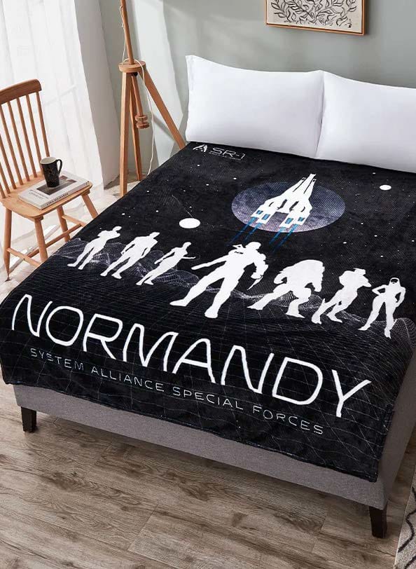 Mass Effect Fleece Blanket Team Throw 130 x 170 cm