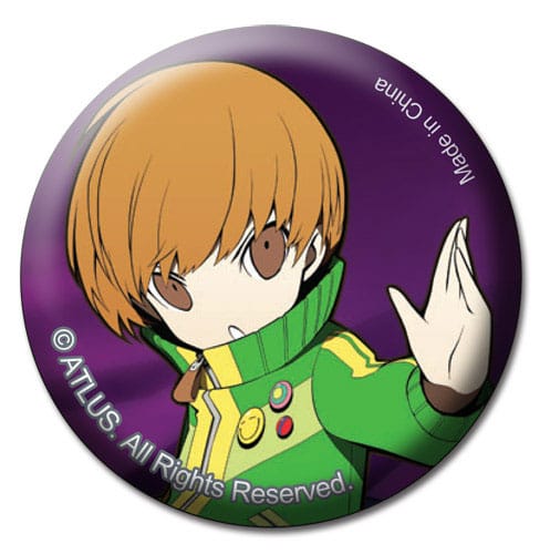 Persona Q metal Pin Badge Chie