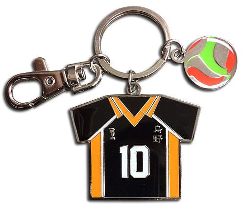 Haikyu!! metal Keychain #10 Team Uniform