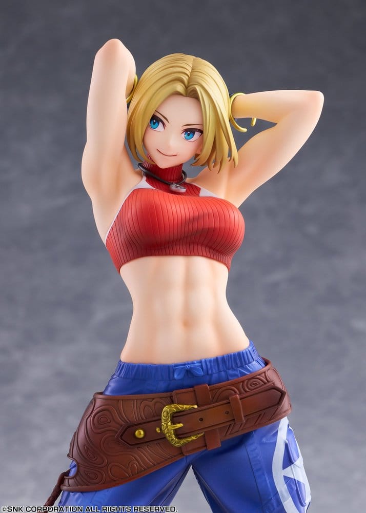 PRECOMENZI - Fighting Girls Collection The King of Fighters XV PVC Figure 1/7 Blue Mary AmiAmi Limited Edition 26 cm